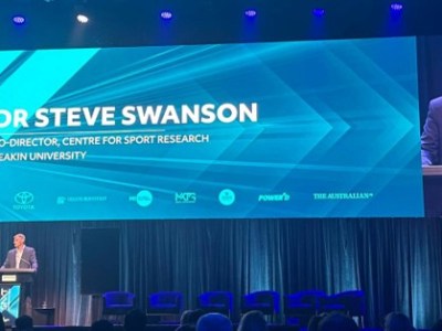 Dr Swanson Intros Sport NXT Golden Decade of&nbsp;Sport