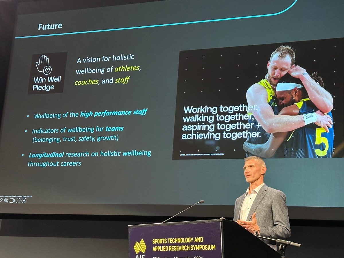 Dr Swanson an AIS STARS&nbsp;Presenter